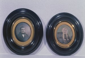 Mother and Father of Louis Pasteur, c.1840-50 by French Photographer